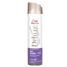 Лак для укладки волос WELLA Лак для волос Deluxe PURE FULLNESS суперсильная фиксация