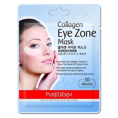 Маска для глаз PUREDERM Маска для области вокруг глаз коллагеновая Eye Area Collagen Eye Mask