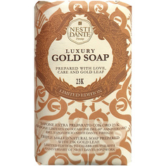 Мыло твердое NESTI DANTE Мыло Luxury Gold Soap 60-th Anniversary