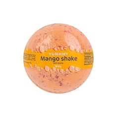 Бомбочка для ванны YUMMMY Бурлящий шар для ванны Mango Shake