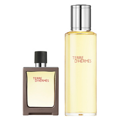 Туалетная вода HERMÈS Terre dHermès Eau de Toilette Travel Spray 30 ml and Refill 125 ml Hermes