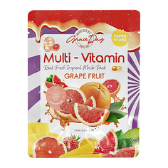 Маски для лица GRACE DAY Маска для лица MULTI-VITAMIN с экстрактом грейпфрута (очищающая) 27