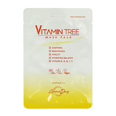 Маски для лица GRACE DAY Маска для лица VITAMIN TREE выравнивающая тон кожи 25