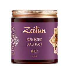 Маска для волос ZEITUN Травяная маска для волос "Детокс со скрабирующим эффектом" Detox Exfoliating Scalp Mask Зейтун
