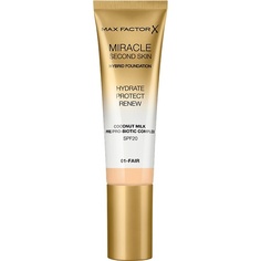 Тональное средство MAX FACTOR Тональная основа Miracle Touch Second Skin