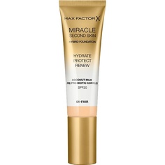 Тональное средство MAX FACTOR Тональная основа Miracle Touch Second Skin