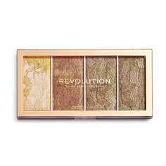 Хайлайтеры REVOLUTION MAKEUP Хайлайтер палетка Vintage Lace Highlighter Palette