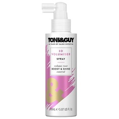 Спрей для укладки волос TONI&GUY Спрей для волос 3D ОБЪЕМ 3D Volumiser Spray