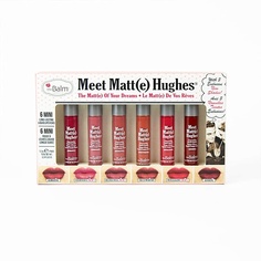 Набор средств для губ THEBALM Набор матовых жидких помад Meet Matt(e) Hughes Vol. 12