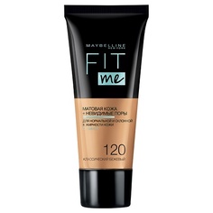 Тональное средство MAYBELLINE NEW YORK Тональный крем для лица "Fit Me", матирующий, скрывающий поры