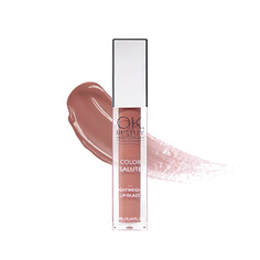 Блеск для губ OK BEAUTY Легкий сияющий блеск для губ OK BEAUTY COLOR SALUTE LIGHT WEIGHT LIP GLAZE