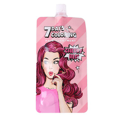 Оттеночные средства TAKE AND GO ЛЭТУАЛЬ Маска для волос оттеночная CHERRY RED
