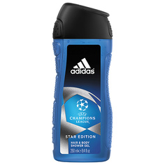 ADIDAS Гель для душа для тела и волос для мужчин UEFA Champions League Star Edition
