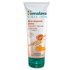 HIMALAYA SINCE 1930 Скраб для лица для жирной кожи с овсом и медом Oatmeal & Honey Scrub