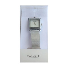Часы TWINKLE Наручные часы с японским механизмом, модель: "Square Metal" марки TWINKLE