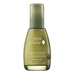 100% PURE Крем для лица органический омолаживающий Organic Matcha Anti-Aging Antioxidants