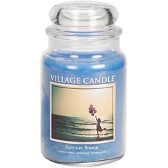 Свеча ароматическая VILLAGE CANDLE Ароматическая свеча"Summer Breeze", большая