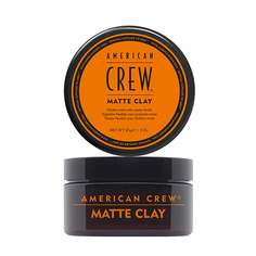 Глина для укладки волос AMERICAN CREW Пластичная матовая глина для мужчин Matte Clay