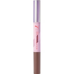 Тени для век MAYBELLINE NEW YORK Maybelline New York x Puma Стойкие двусторонние тени-карандаш для век, матовые+металлик