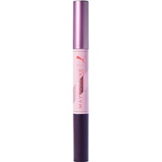 Тени для век MAYBELLINE NEW YORK Maybelline New York x Puma Стойкие двусторонние тени-карандаш для век, матовые+металлик