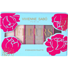 VIVIENNE SABO Палетка теней для век Fleurs naturelles PIVOINE