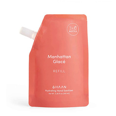 Антибактериальный спрей HAAN Рефилл для наполнения карманного санитайзера "Освежающий Манхэттен" Pouch Hydrating Hand Sanitizer Manhattan Glacé