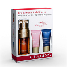 Набор средств для лица CLARINS Набор для ухода за кожей лица Double serum+ Multi-Active