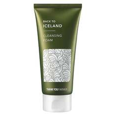 Мусс для умывания THANK YOU FARMER Пенка очищающая с ледниковой водой для лица Back to Iceland Cleansing Foam