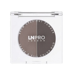 LN PRO Тени для бровей Brow Gradient Powder