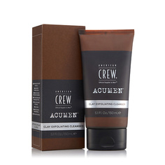 Скраб для лица AMERICAN CREW Глина для лица отшелушивающая очищающая Acumen CLAY EXFOLIATING CLEANSER