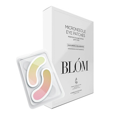 Патчи для лица BLOM Микроигольные патчи "Увлажнение и разглаживание" Moisturizing and Rejuvenating