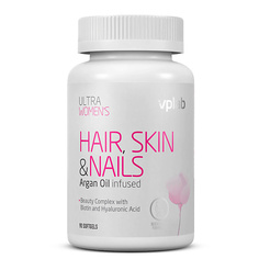 Капсула VPLAB Витаминно-минеральный комплекс для женщин, здоровье кожи, волос и ногтей VPLAB Ultra Womens Hair, Skin, Nails