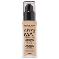 Тональное средство DEBORAH MILANO Тональная основа матирующая EXTRA MAT PERFECTION MATTIFYING FOUNDATION