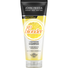 Шампунь для волос JOHN FRIEDA Шампунь осветляющий для натуральных, мелированных и окрашенных светлых волос Sheer Blonde Go Blonder
