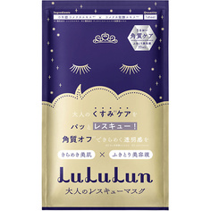 LULULUN Маска для лица обновляющая антивозрастная Face Mask LuLuLun One Night Anti-Age Renewal