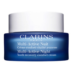 Крем для лица CLARINS Ночной крем для борьбы с первыми возрастными изменениями для нормальной и сухой кожи Multi-Active