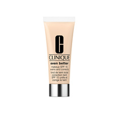 Тональное средство CLINIQUE Корректирующий тональный крем, выравнивающий тон кожи с SPF 15 Even Better Makeup