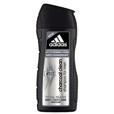 Шампунь для волос ADIDAS Шампунь для мужчин очищающий против перхоти Charcoal Clean