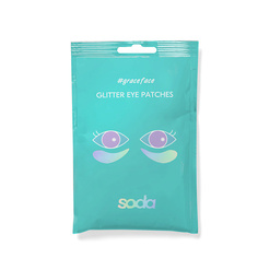 Патчи для глаз SODA Гидрогелевые патчи для глаз с блестками GLITTER EYE PATCHES So.Da