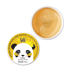 LOOK AT ME Патчи для глаз гидрогелевые с частичками золота Panda Hydrogel Eye Patch Gold