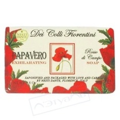 Мыло твердое NESTI DANTE DEI COLLI FIORENTINI &ndash; Цветочная линия. Мак