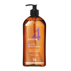 Шампунь для волос SYSTEM4 Шампунь №3 для всех типов волос Mild Climbazole Shampoo System 4