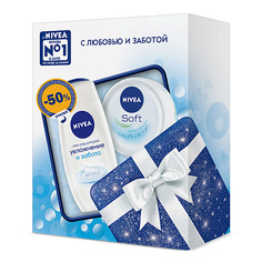 Набор средств для ванной и душа NIVEA Набор с кремом Soft