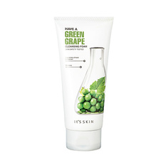 Мусс для умывания ITS SKIN Очищающая пенка для лица Have a Greengrape Cleansing Foam