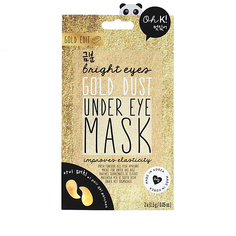 Маска для глаз OH K GOLD UNDER EYE MASK Маска увлажняющая и выравнивающая тон кожи для зоны вокруг глаз "Золотая"