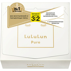 LULULUN Маска для лица "Увлажнение и Чистая кожа" Face Mask Pure Clear White