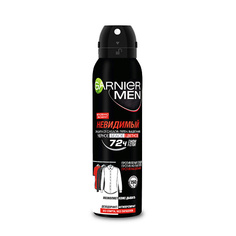 Дезодорант-спрей GARNIER Дезодорант-антиперспирант спрей "Mineral, Черное, белое, цветное", невидимый, защита 72 часа, невидимый, мужской