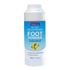 Дезодорант-тальк BEAUTY FORMULAS Тальк для ног дезодорирующий