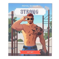 Набор средств для ухода за телом ROYAL BARBER Набор для мужчин "Strong"