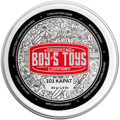 Мужские пасты для укладки волос BOYS TOYS Паста для укладки волос высокой фиксации с низким уровнем блеска 101 карат